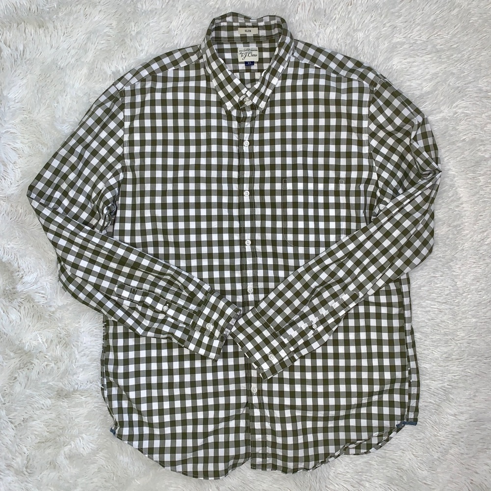 J. Crew Slim Fit Cotton Dress Shirt